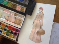 Nellie Bly Painting